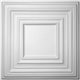 Bistro 24" x 24" White Ceiling Tiles