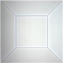 Convex 24" x 24" Translucent Ceiling Tiles