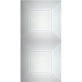 Convex 24" x 48" Translucent Ceiling Tiles