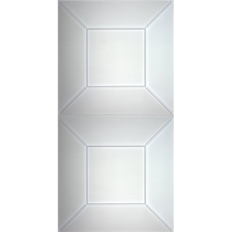 "Convex 24"" x 48"" Translucent Ceiling Tiles"