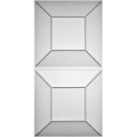 Convex 24" x 48" White Ceiling Tiles