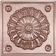 "Medallion 24"" x 24"" Copper Ceiling Tiles"