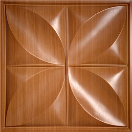Petal 24" x 24" Caramel Wood Ceiling Tiles
