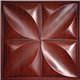 "Petal 24"" x 24"" Cherry Wood Ceiling Tiles"