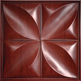 Petal 24" x 24" Cherry Wood Ceiling Tiles