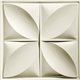 "Petal 24"" x 24"" Sand Ceiling Tiles"