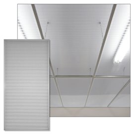 Polyline 24" x 48" Clear Ceiling Tiles