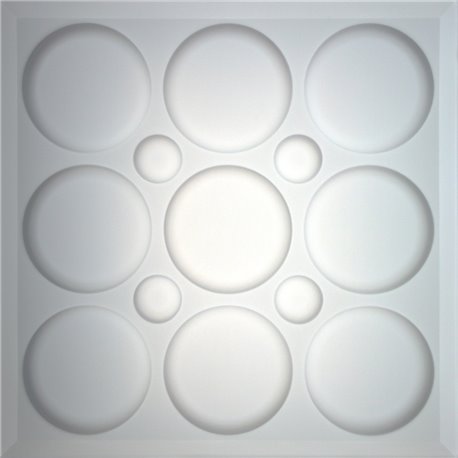 "Roman Circle 24"" x 24"" Translucent Ceiling Tiles"