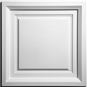Westminster 24" x 24" White Ceiling Tiles