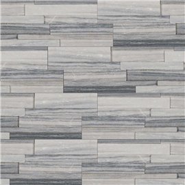 Alaska Gray 3D Honed Ledger Panel 6x24