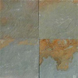 Aqua Rustic Slate 12x12 Tile Gauged