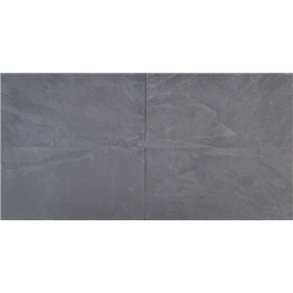 Montauk Black Slate 12x24 Tile Gauged