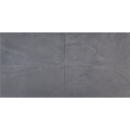 Montauk Black Slate 12x24 Tile Gauged