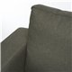 Colton Linen 2-Pieces Sectional Sofa in Grey