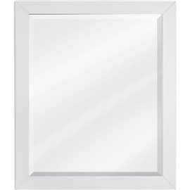 Cade Contempo White Jeffrey Alexander Mirror 24" x 28" 