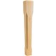 5" Square x 35-1/2" Tapered Post with Chamfer Edges 