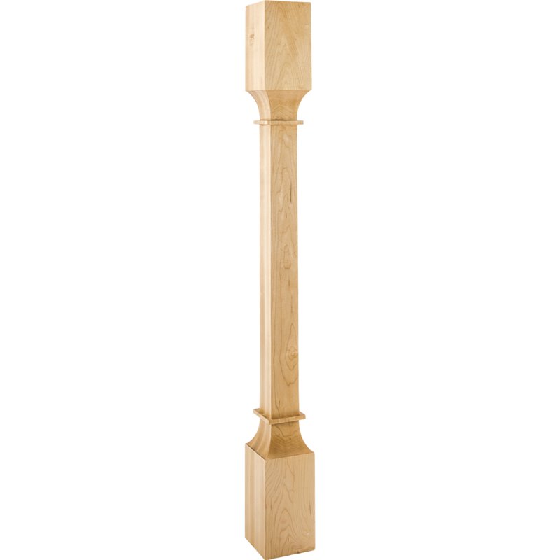 2 Square Posts 3-1/2