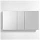 Fresca 50" Wide Bathroom Medicine Cabinet w/ Mirrors