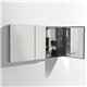 Fresca 50" Wide Bathroom Medicine Cabinet w/ Mirrors