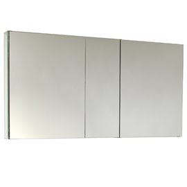 Fresca 50" Wide Bathroom Medicine Cabinet w/ Mirrors