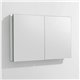 Fresca 40" Wide Bathroom Medicine Cabinet w/ Mirrors