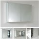 Fresca 40" Wide Bathroom Medicine Cabinet w/ Mirrors