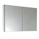 Fresca 40" Wide Bathroom Medicine Cabinet w/ Mirrors