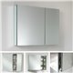 Fresca 30" Wide Bathroom Medicine Cabinet w/ Mirrors