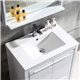 Fresca Allier 30" White Modern Bathroom Vanity w/ Mirror