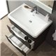 Fresca Milano 32" Chestnut Modern Bathroom Vanity w/ Medicine Cabinet