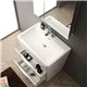 Fresca Milano 32" Glossy White Modern Bathroom Vanity w/ Medicine Cabinet