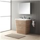 Fresca Milano 32" White Oak Modern Bathroom Vanity w/ Medicine Cabinet