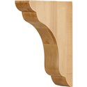 Transitional Wood Bar Bracket 1-3/4" x 6" x 8" 