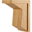 4" x 6" x 8" Modern Corbel with Angled Front 