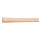 3/4" D x 1-1/2" H Alder Beauty Moulding