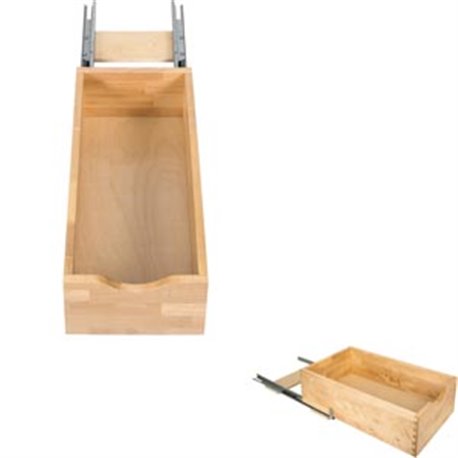 RO12 Preassembled Rollout Shelf System for 12" Cabinet Openings