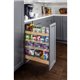 14" Base cabinet pullout with premium soft-close undermount 