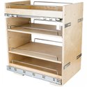 14" Base cabinet pullout with premium soft-close undermount 