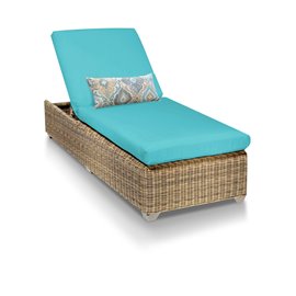 Cape Cod Chaise Outdoor Wicker Patio Furniture