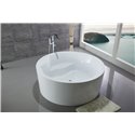 59" WHITE ACRYLIC TUB - NO FAUCET