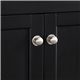 Fresca Manchester 24" Black Traditional Bathroom Vanity