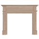 48" Windsor Unfinished Wood mantel. Available Unfinished only. Paint and stain grade.