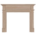 48" Windsor Unfinished Wood mantel. Available Unfinished only. Paint and stain grade.