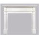 48" Windsor Unfinished Wood mantel. Available Unfinished only. Paint and stain grade.