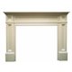50" Classique Unfinished Wood mantel. Available Unfinished only. Paint and stain grade.