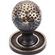 Paris Knob Mottled 1 1/16" w/Backplate