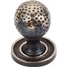Paris Knob Mottled 1 1/16" w/Backplate