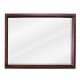 MIR067-D Mahogany rectangle mirror 