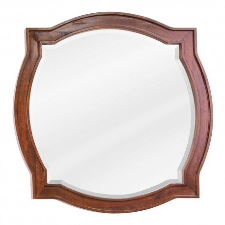 MIR080 Chocolate brown mirror 