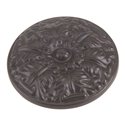 Small Round Hammered Knob - Aged Bronze